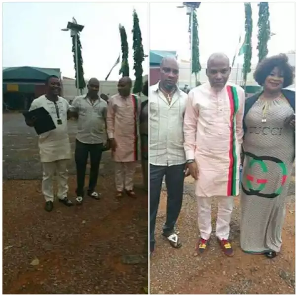 IPOB Leader Nnamdi Kanu Finally Freed From Kuje Prison In Abuja. [Photos/Video]